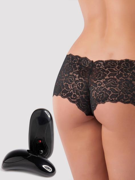 Secrets 5 Function Remote Control Vibrating Panties, Black, hi-res