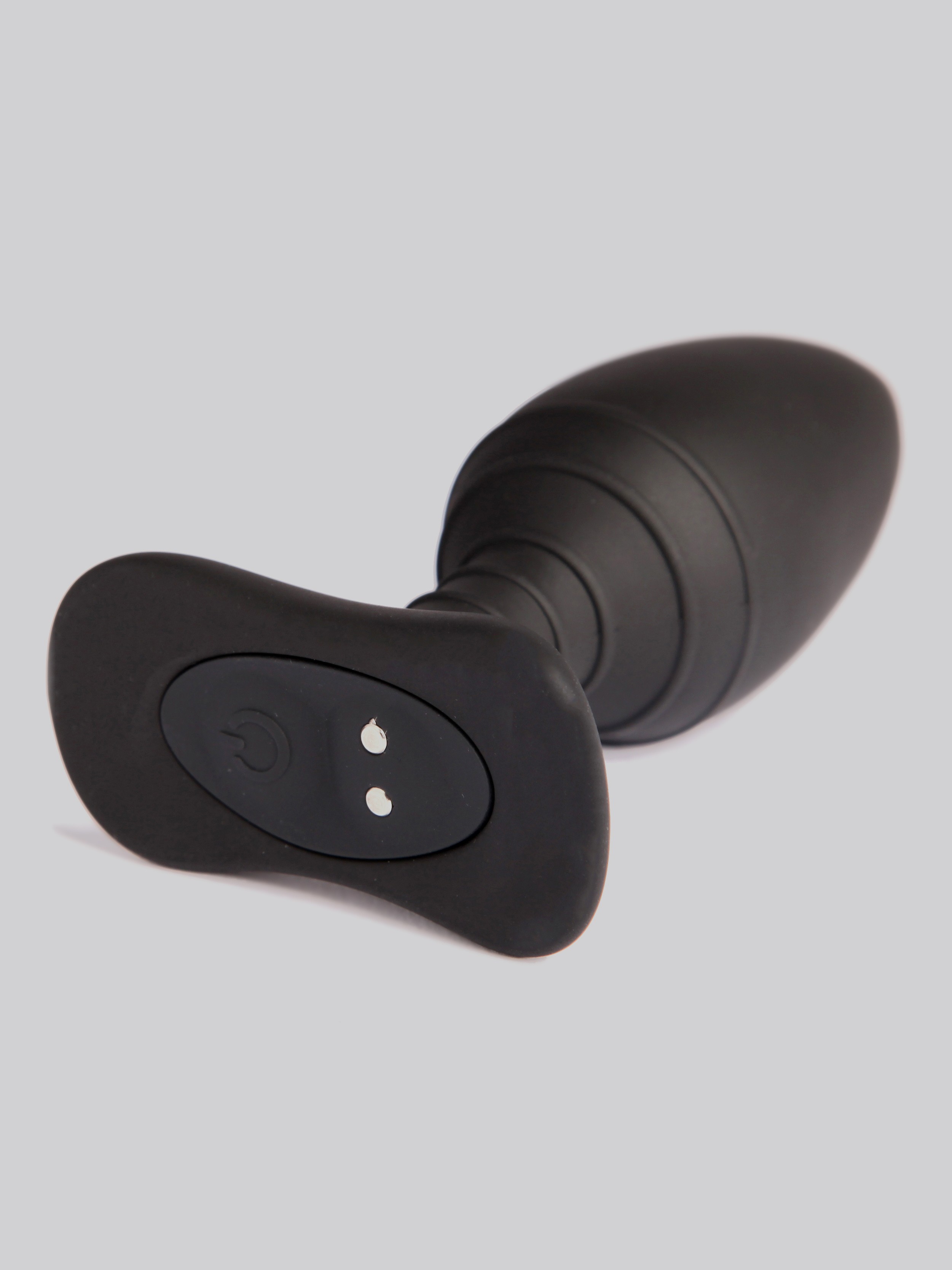 Nexus Ace Medium Quiet Remote Control Vibrating Butt Plug, Black, hi-res