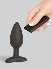 Nexus Ace Medium Quiet Remote Control Vibrating Butt Plug, Black, hi-res