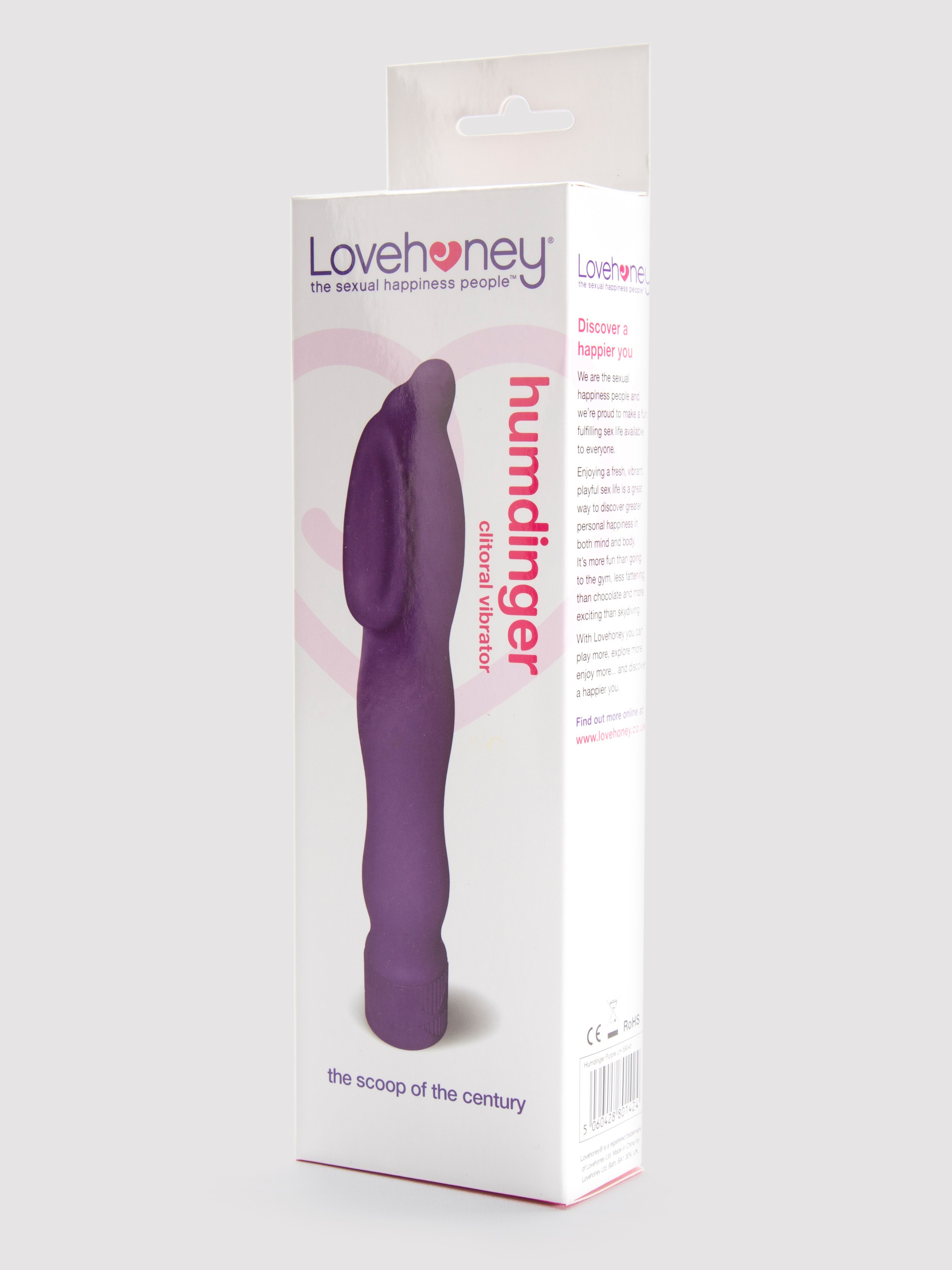 Lovehoney Humdinger Clitoral Vibrator, Purple, hi-res