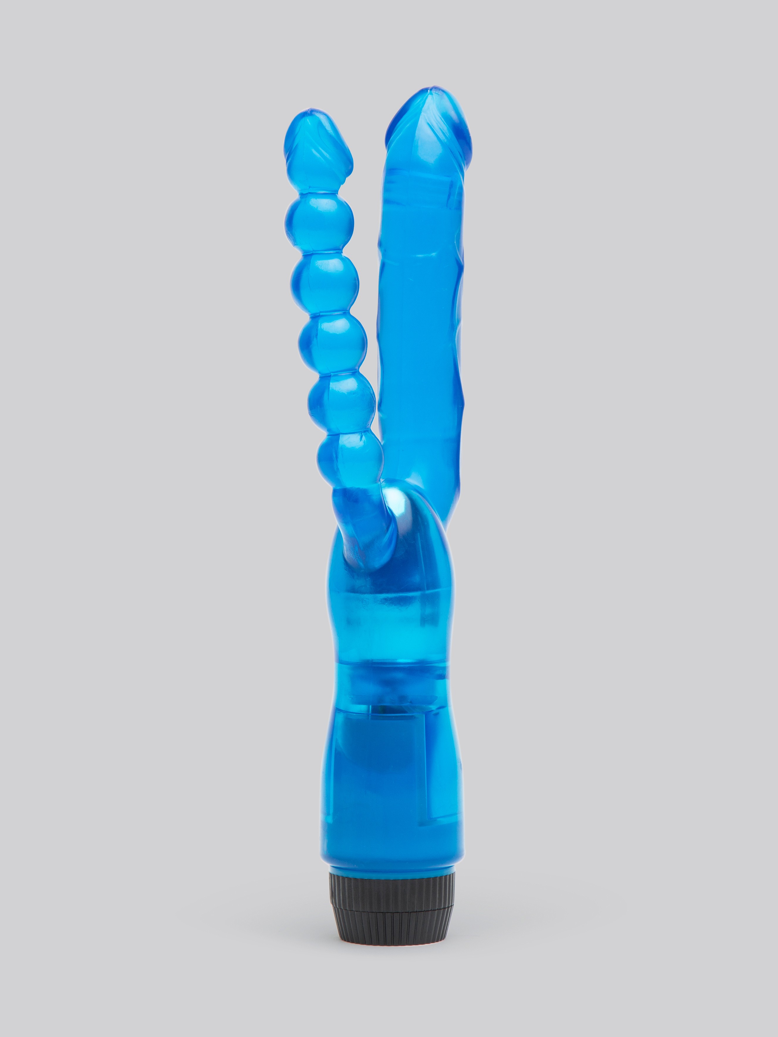 Lovehoney Double Lover Double Penetration Vibrator, Blue, hi-res