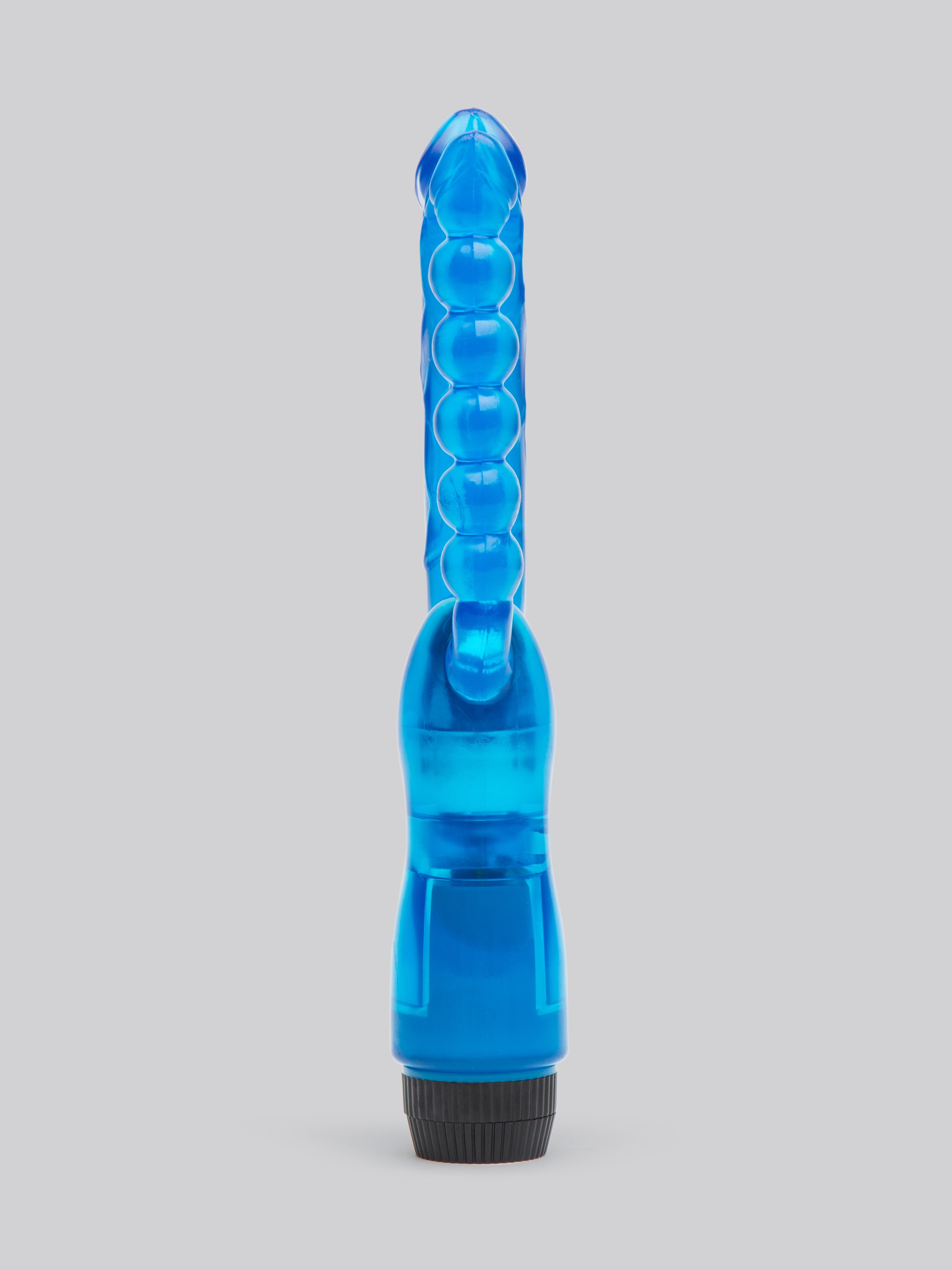 Lovehoney Double Lover Double Penetration Vibrator, Blue, hi-res