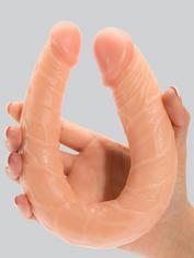 Consolador Doble Realista para la Doble Penetración 35,5cm de Hoodlum, Natural (rosa), hi-res