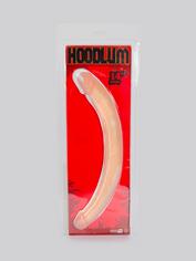 Hoodlum Tapered Double Penetration Realistic Double-Ended Dildo 14 Inch, Flesh Pink, hi-res