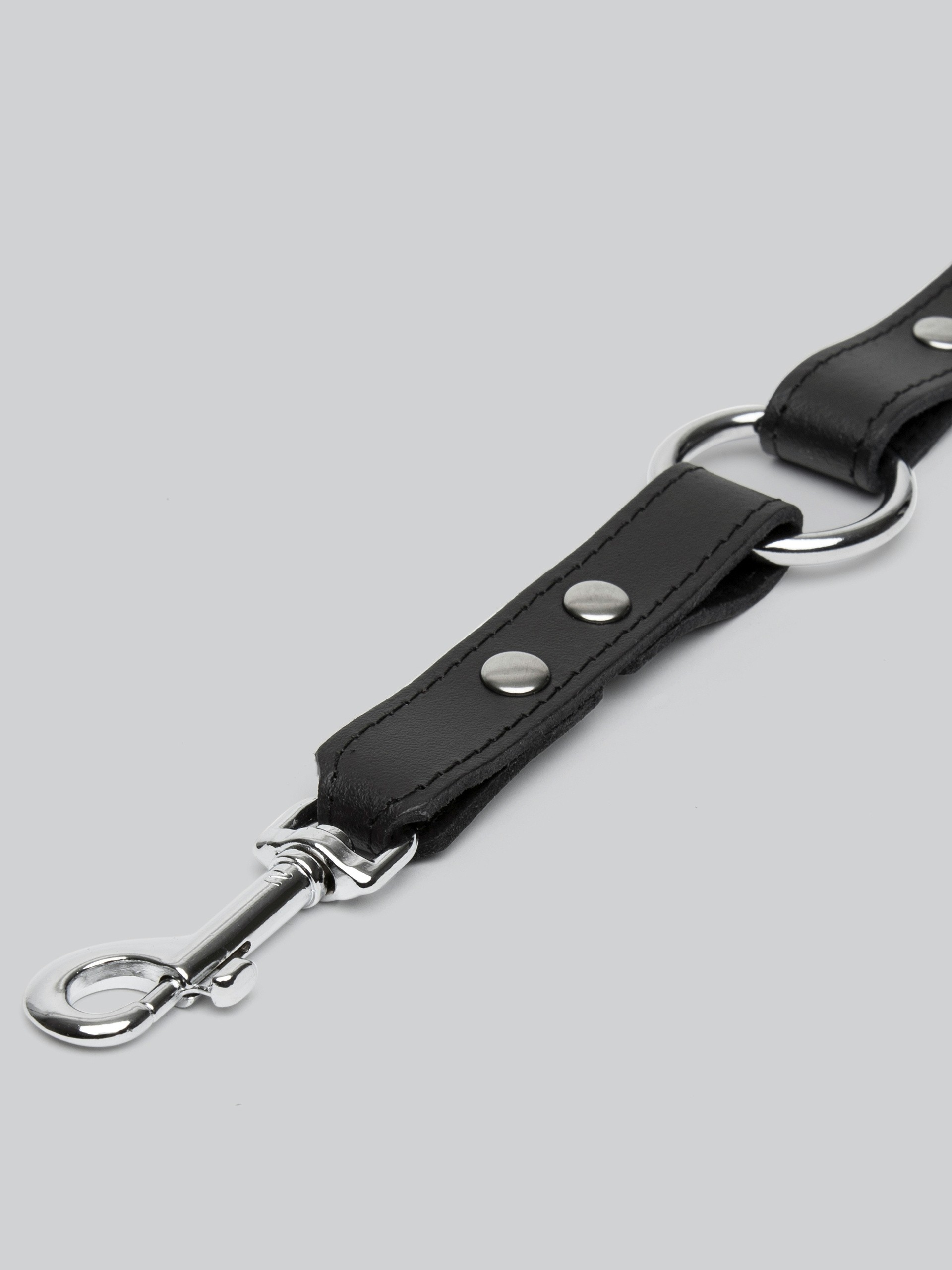 DOMINIX Deluxe Leather Connector, Black, hi-res