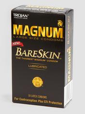 Trojan Magnum Large BareSkin Extra Thin LatexCondoms (10 Count), , hi-res