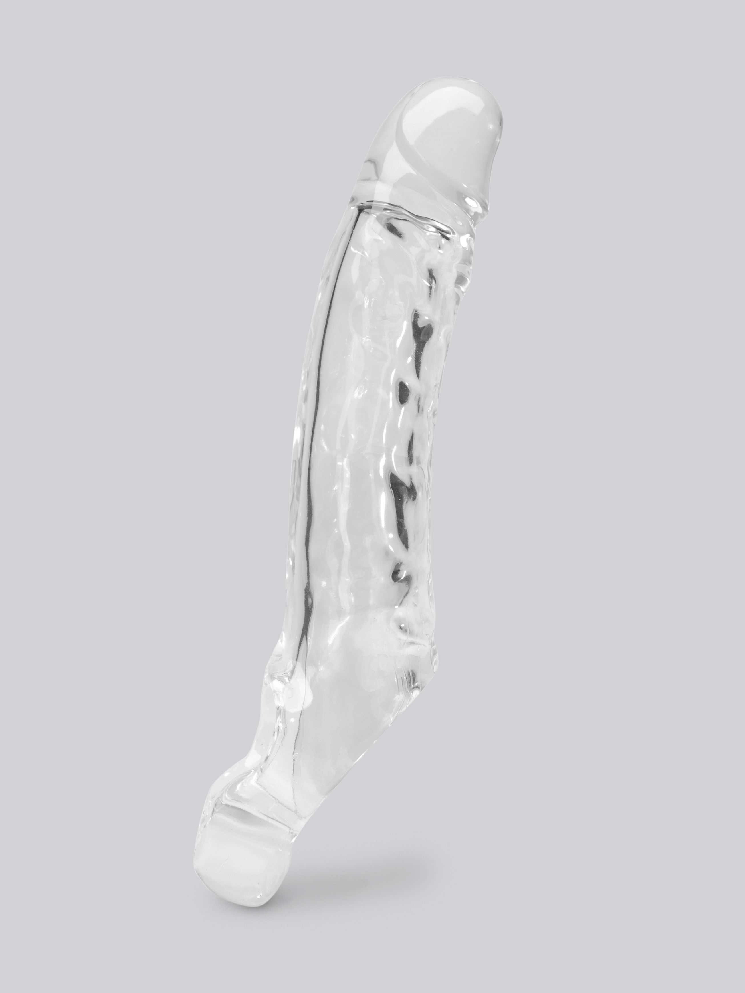 Lovehoney Mega Mighty 3 Extra Inches Penis Extender with Ball Loop, Clear, hi-res