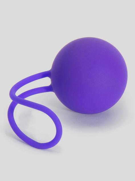 Lovehoney Main Squeeze Single Kegel Ball 1.1oz, Purple, hi-res