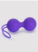 Lovehoney Main Squeeze Double Kegel Balls 2.1oz, Purple, hi-res