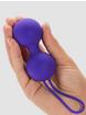 Lovehoney Main Squeeze Double Kegel Balls 60g, Purple, hi-res