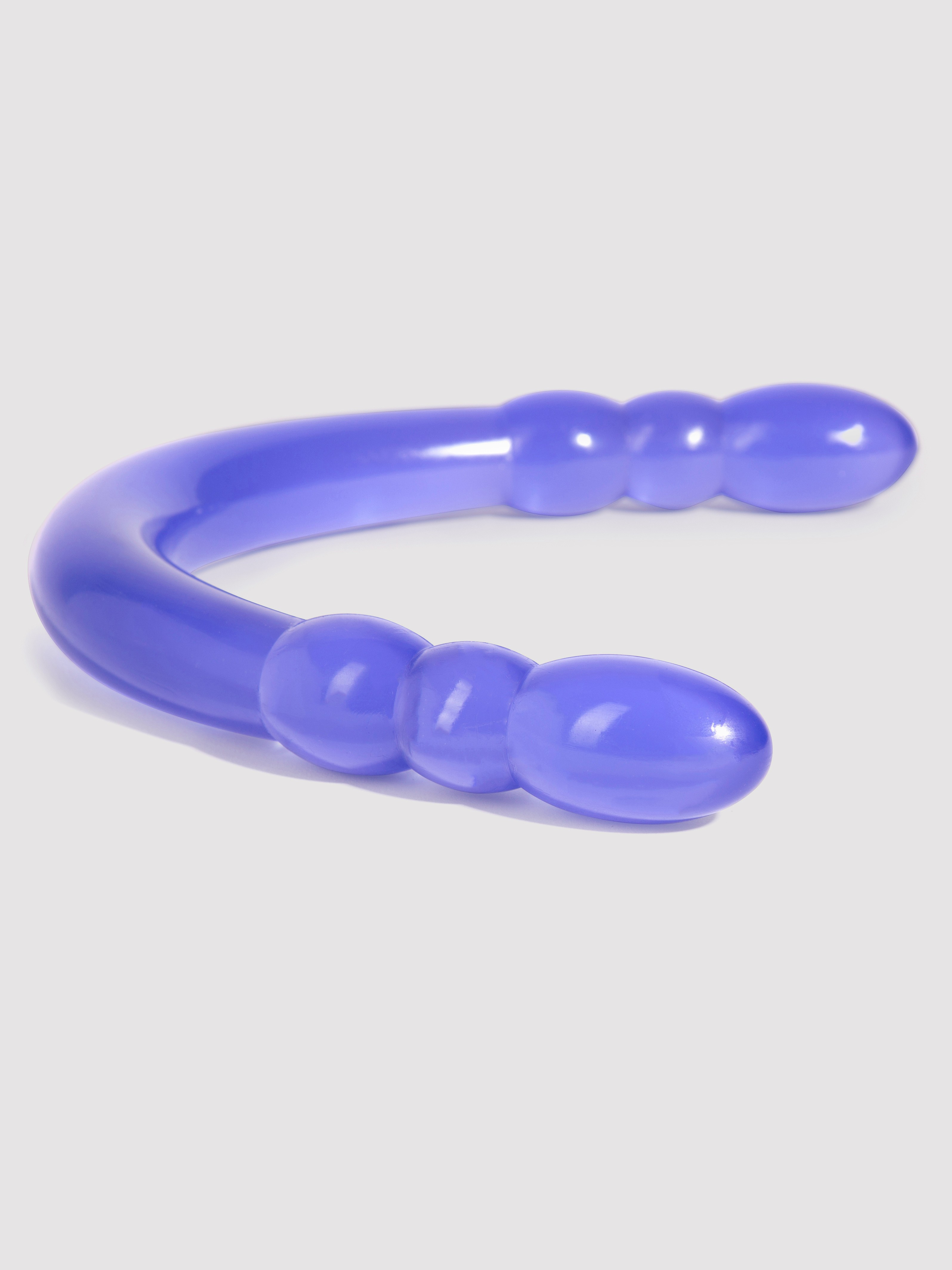 Toy Joy Double Digger Penetration Double-Ended Dildo, Purple, hi-res