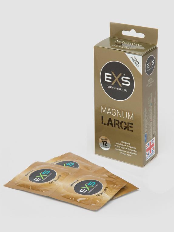 EXS Magnum Extra Large Latex Condoms (12 Pack), , hi-res