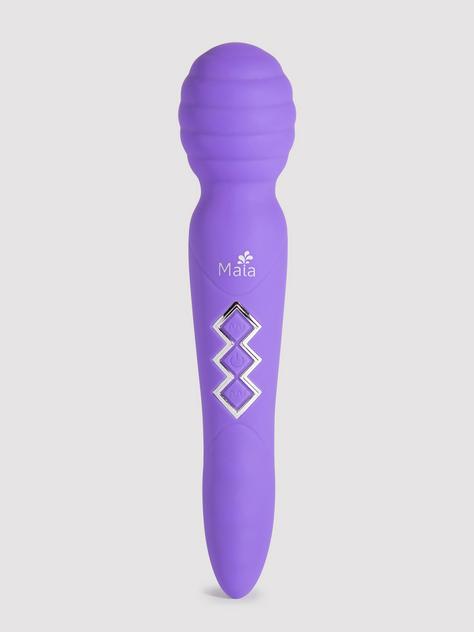 Maia Twistty Rechargeable Extra Powerful 10 Function Wand Vibrator, Purple, hi-res