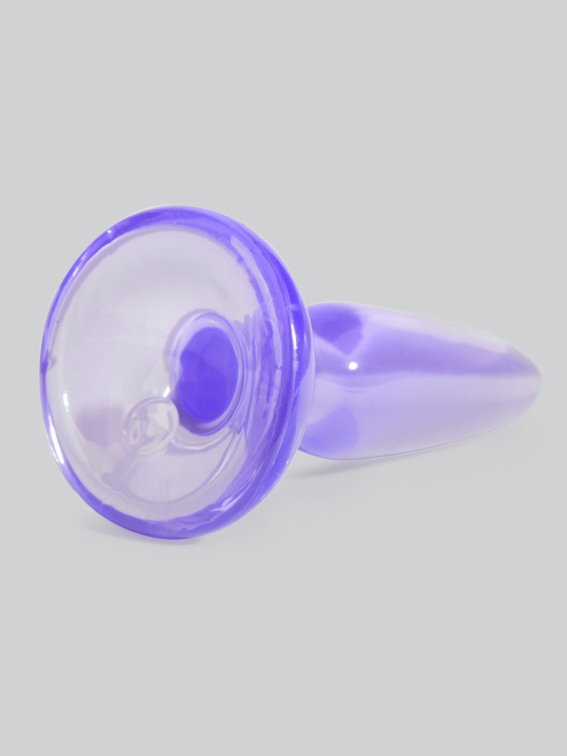 Jelly Rancher Pleasure Beginner's Butt Plug with Suction Cup 3 Inch, Purple, hi-res
