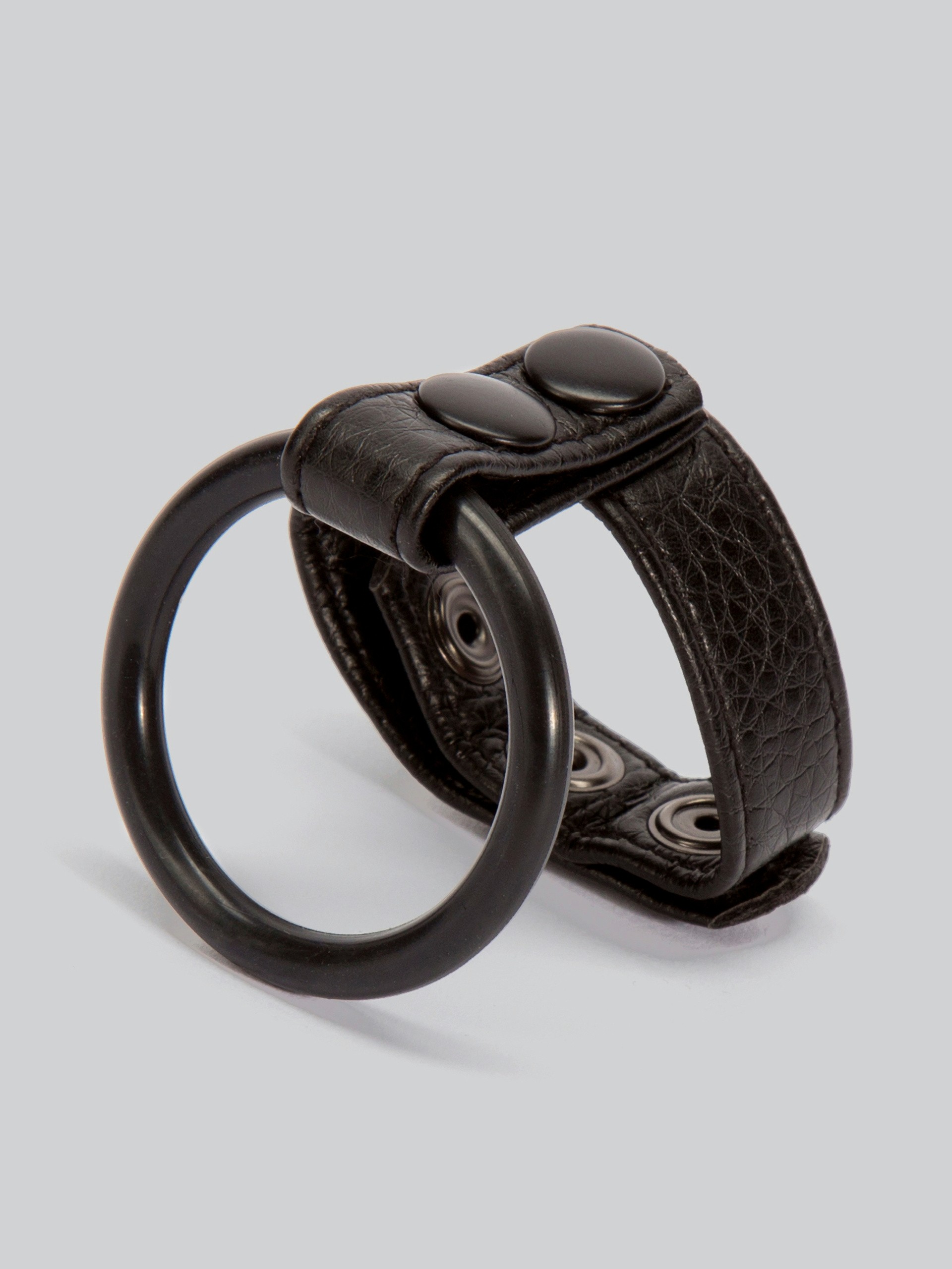 Bondage Boutique Adjustable Stamina Cock Ring, Black, hi-res