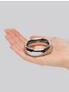 DOMINIX Deluxe 1.75 Inch Stainless Steel Doughnut Cock Ring, Silver, hi-res