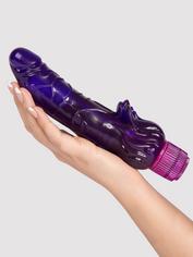 Lovehoney Triple Tickler Realistic Purple G-Spot Dildo Vibrator 5.5 inch, Purple, hi-res