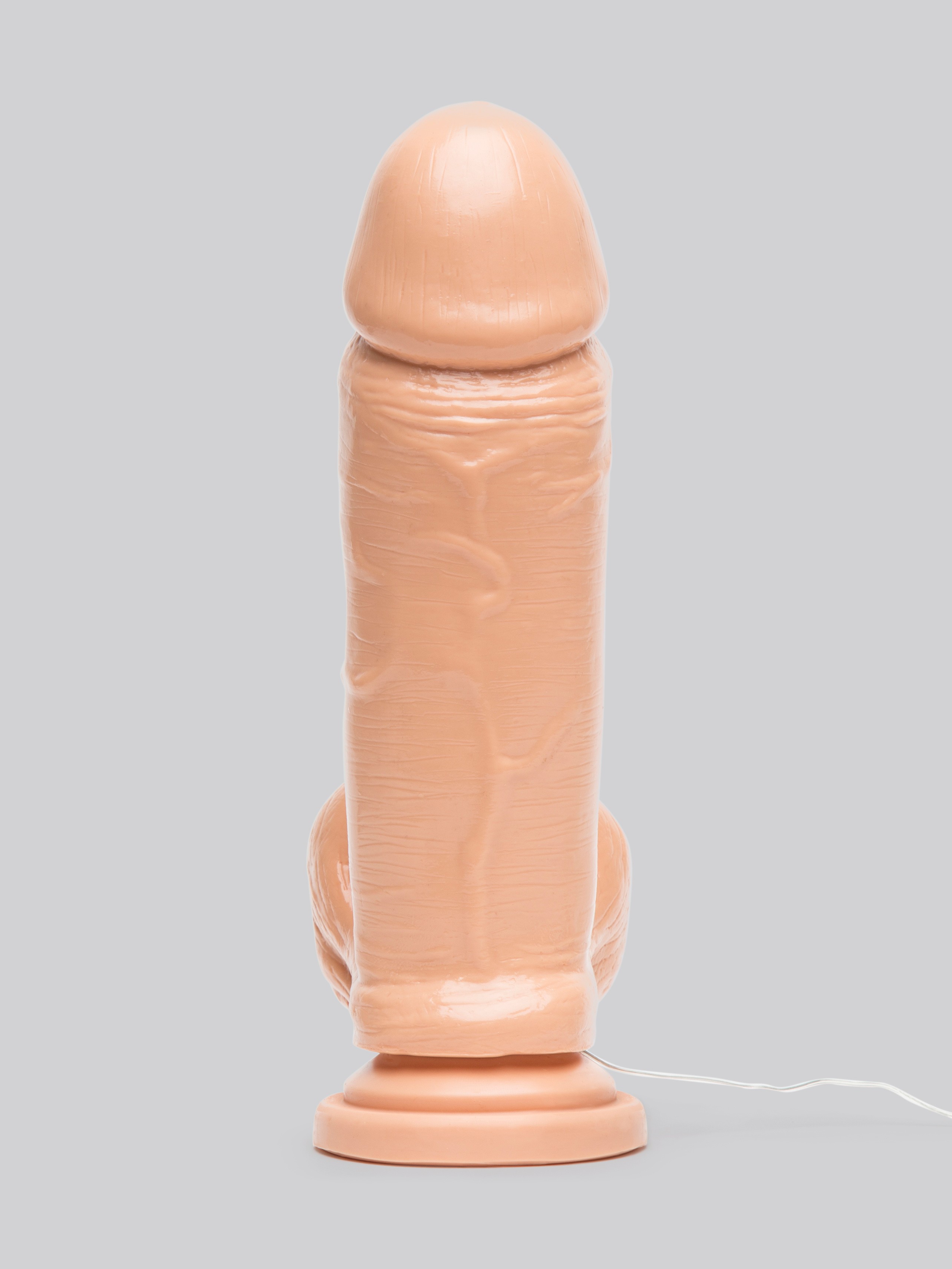 Extra Thick Realistic Suction Cup Dildo Vibrator 7.5 Inch, Flesh Pink, hi-res