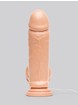 Extra Thick Realistic Suction Cup Dildo Vibrator 7.5 Inch, Flesh Pink, hi-res