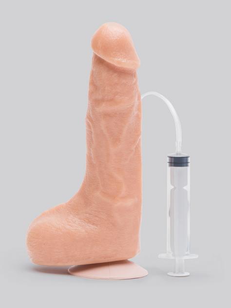 Bust It ejakulierender Vac-U-Lock Dildo 17,5 cm, Hautfarbe (pink), hi-res