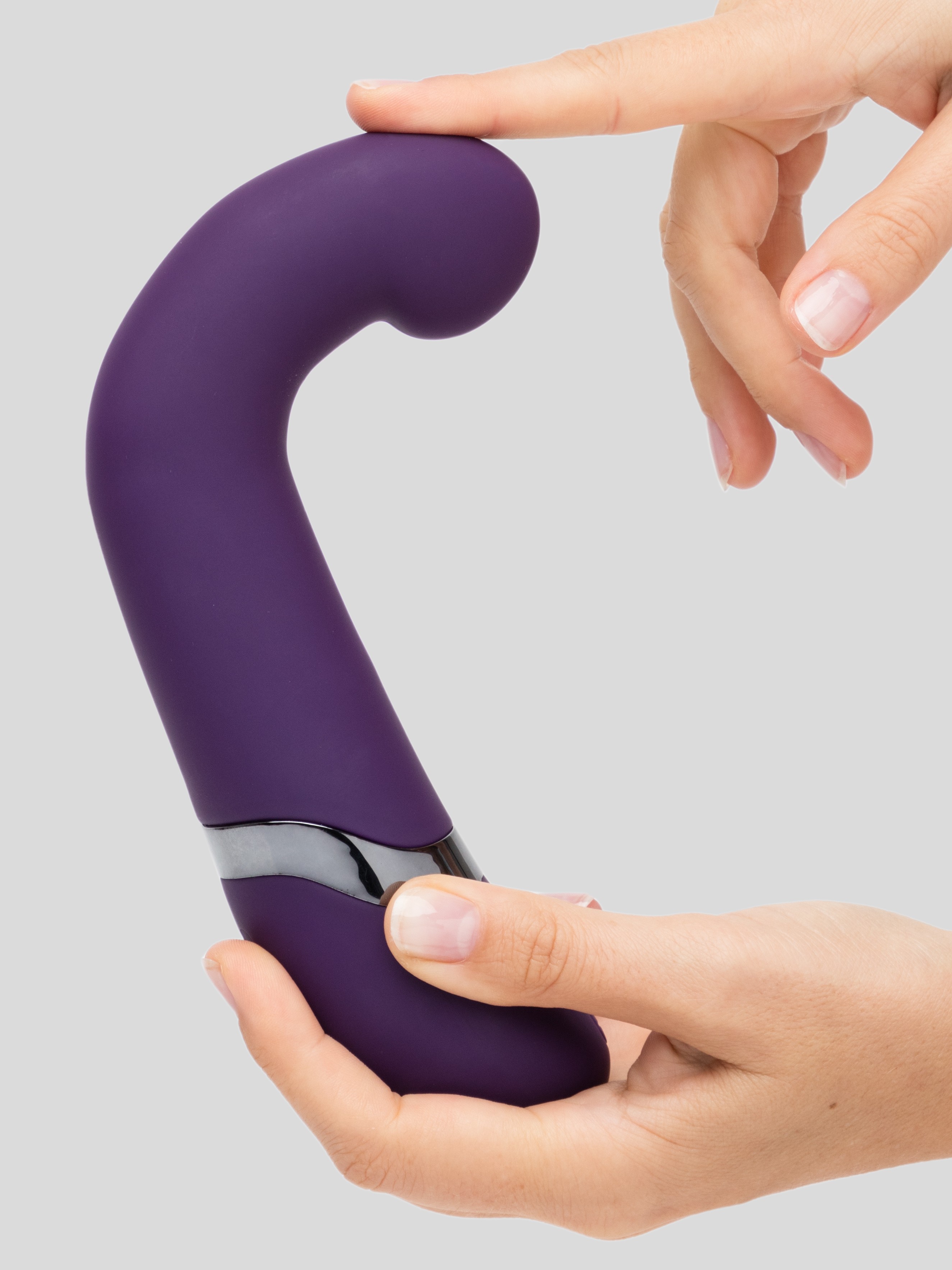 Desire Luxury Rechargeable G-Spot Vibrator, Purple, hi-res