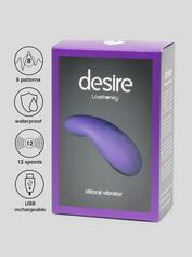 Desire aufladbarer Klitoris-Vibrator, Violett, hi-res