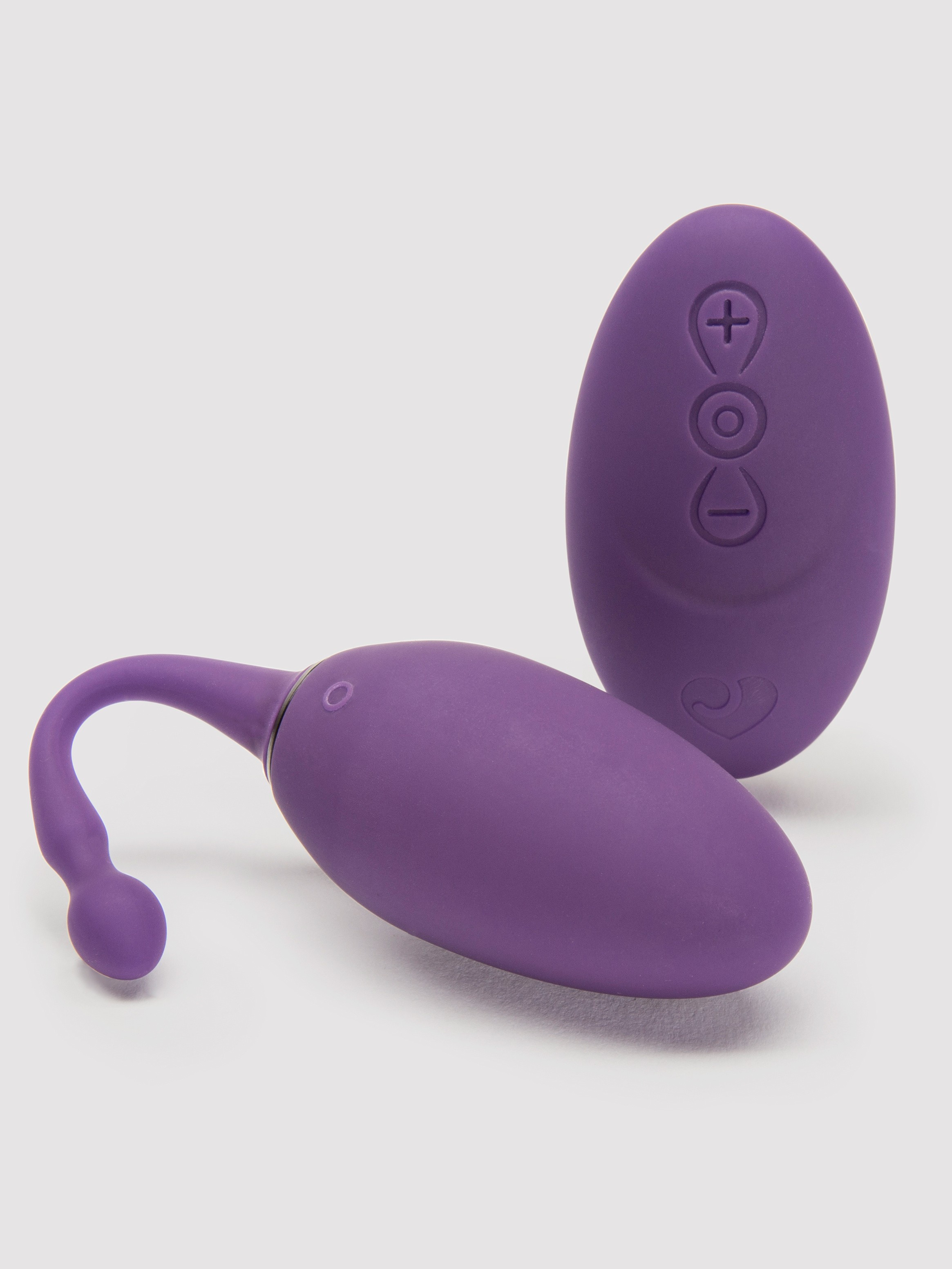 Desire Luxury Rechargeable Remote Control Love Egg Vibrator - Purple