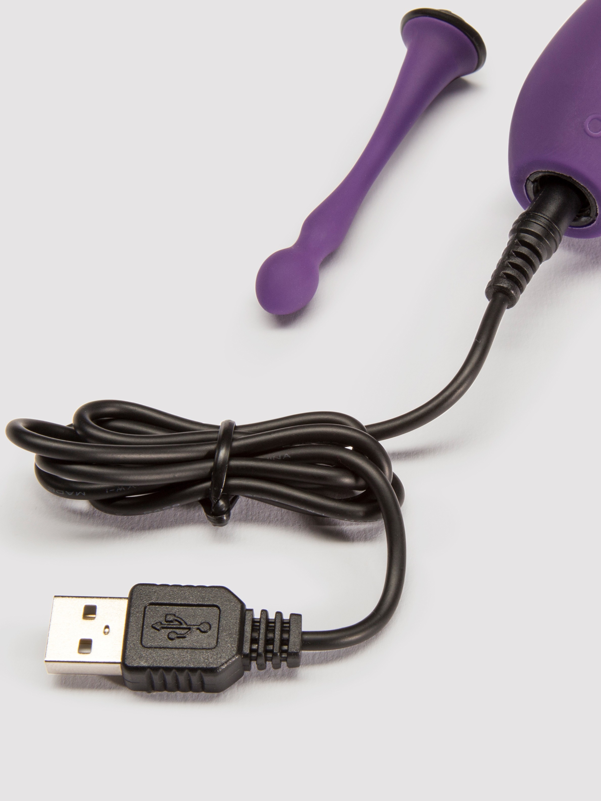 Desire Luxury Rechargeable Remote Control Love Egg Vibrator, Purple, hi-res