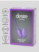 Œuf d'amour vibrant de luxe télécommandé rechargeable USB Desire, Violet, hi-res