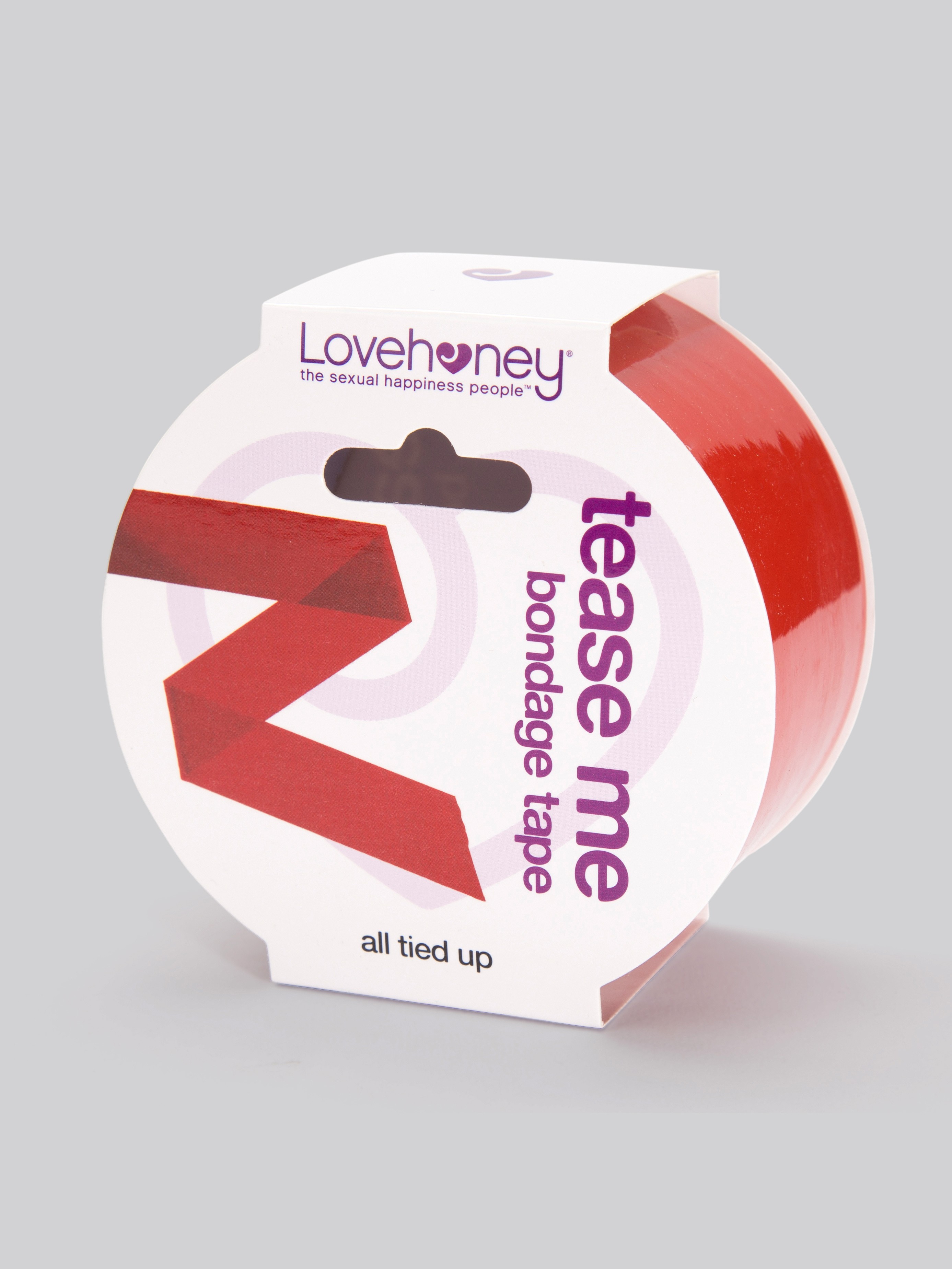 Lovehoney Red Bondage Tape, Red, hi-res