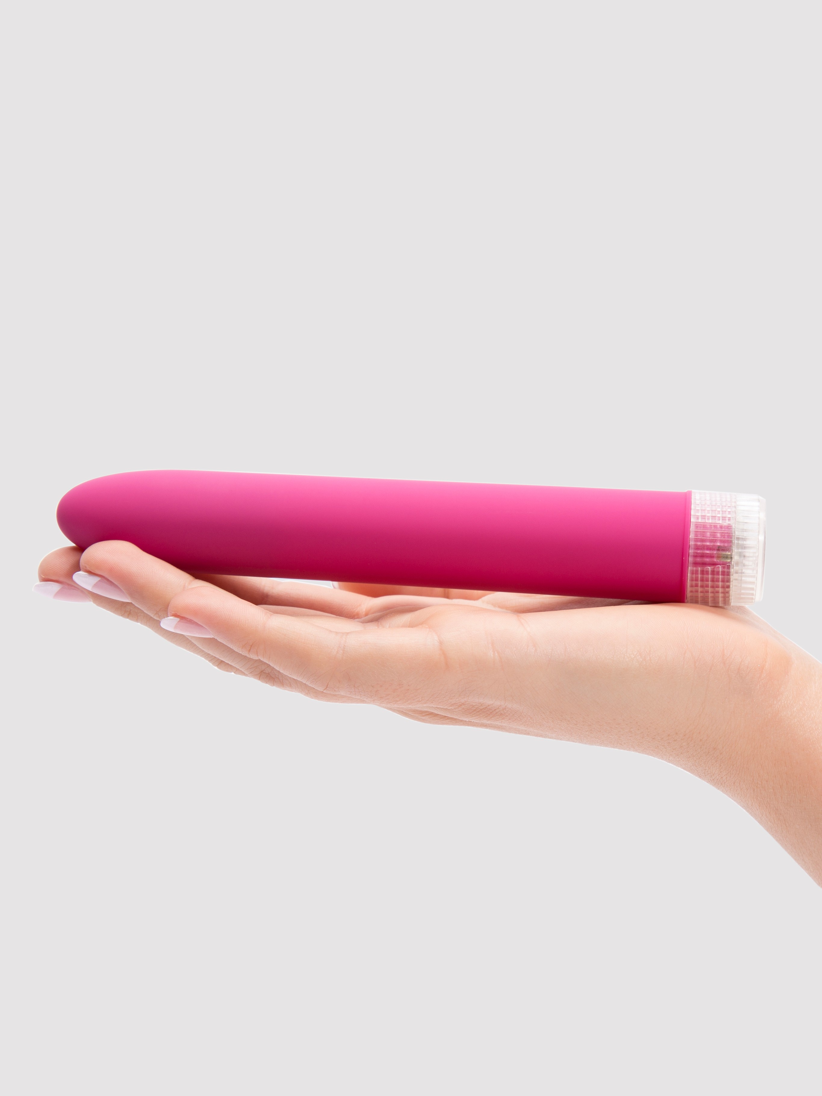 Lovehoney Super Smoothie Classic Vibrator 7 Inch, Pink, hi-res