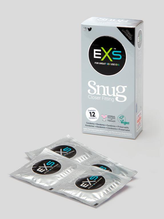 EXS Snug Fit Latex Condoms (12 Pack), , hi-res