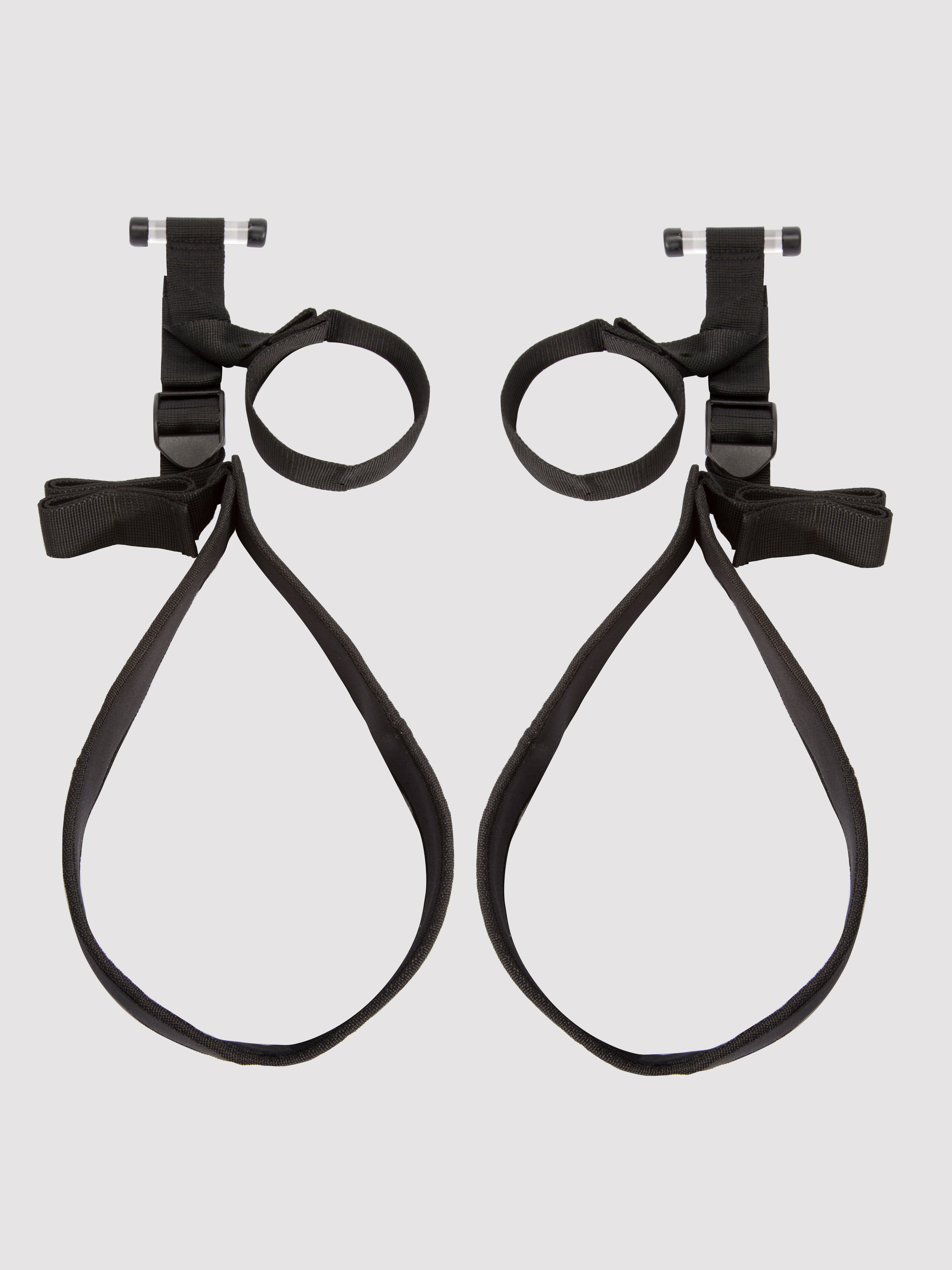 Bondage Boutique Soft Over-The-Door Sex Swing, Black, hi-res
