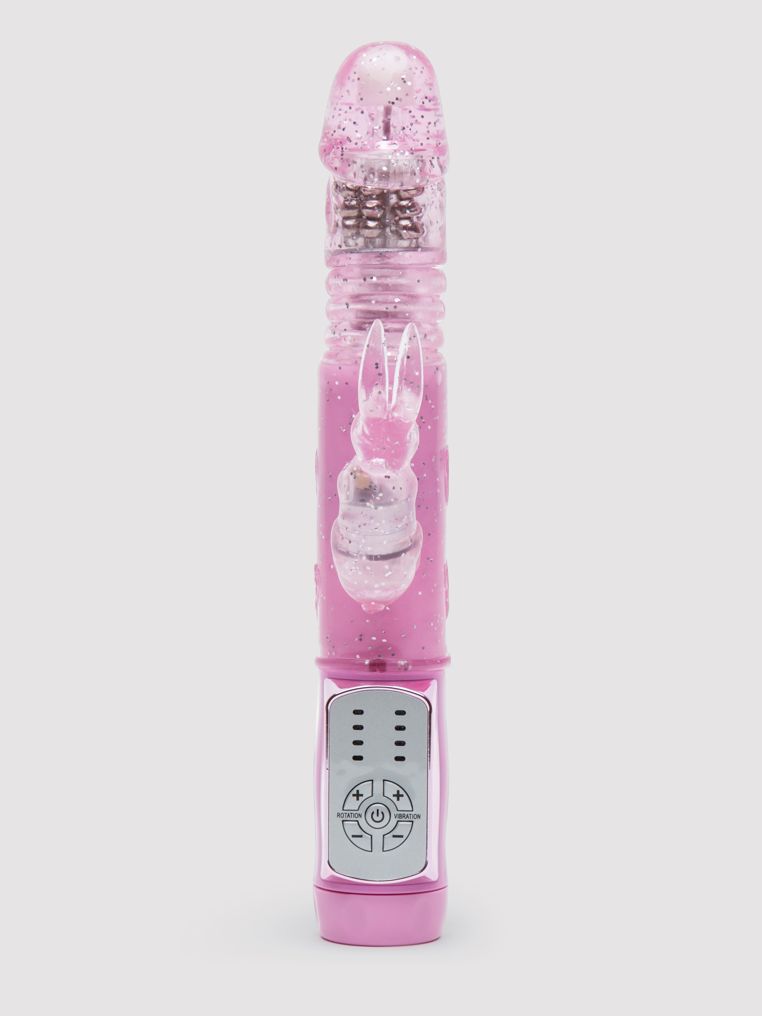 Jack Rabbit Petite Thrusting Rabbit Vibrator, Pink, hi-res