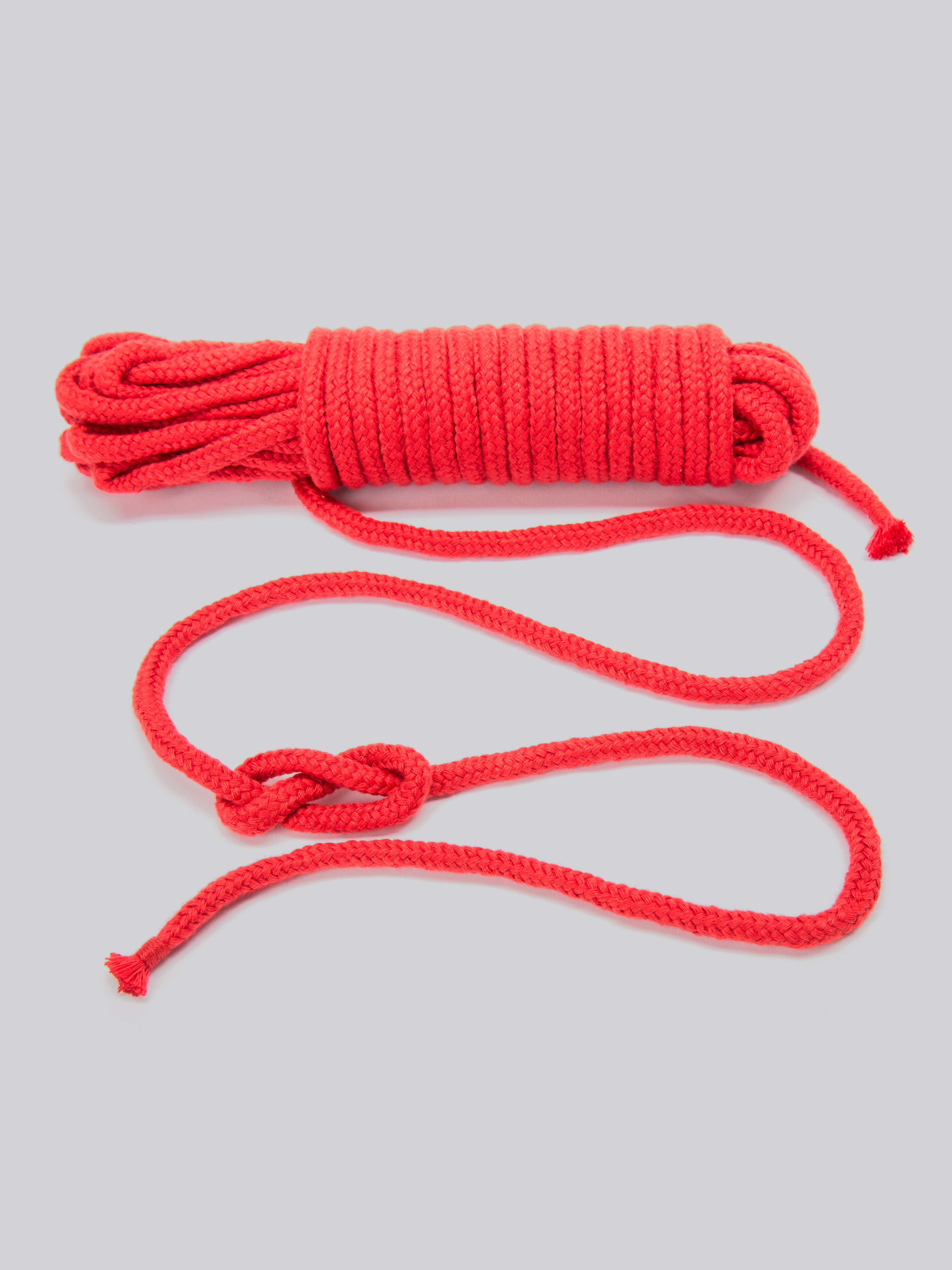 Bondage Boutique Soft Bondage Rope 10 Metre, Red, hi-res