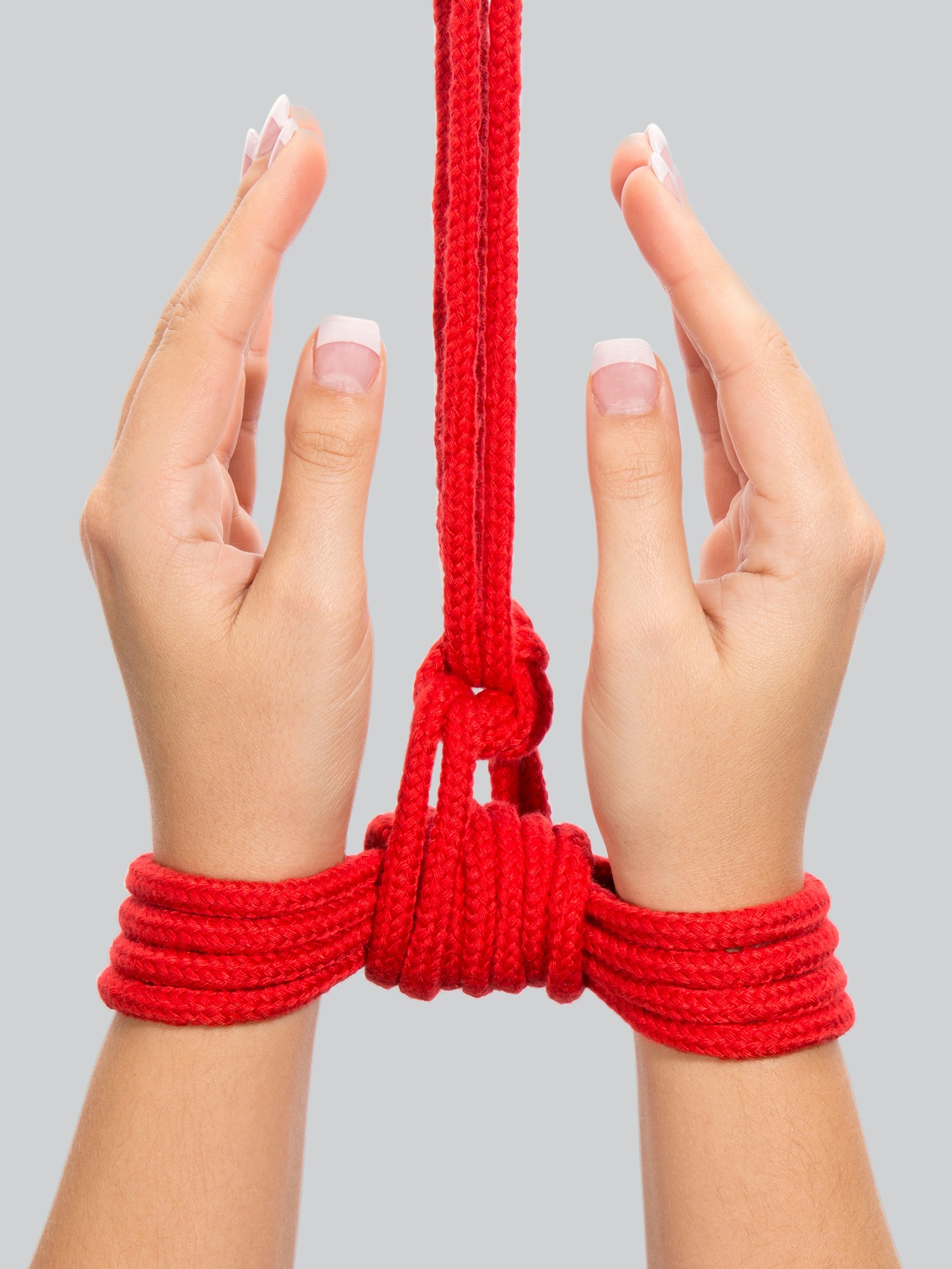 Bondage Boutique Soft Bondage Rope 10 Metre, Red, hi-res