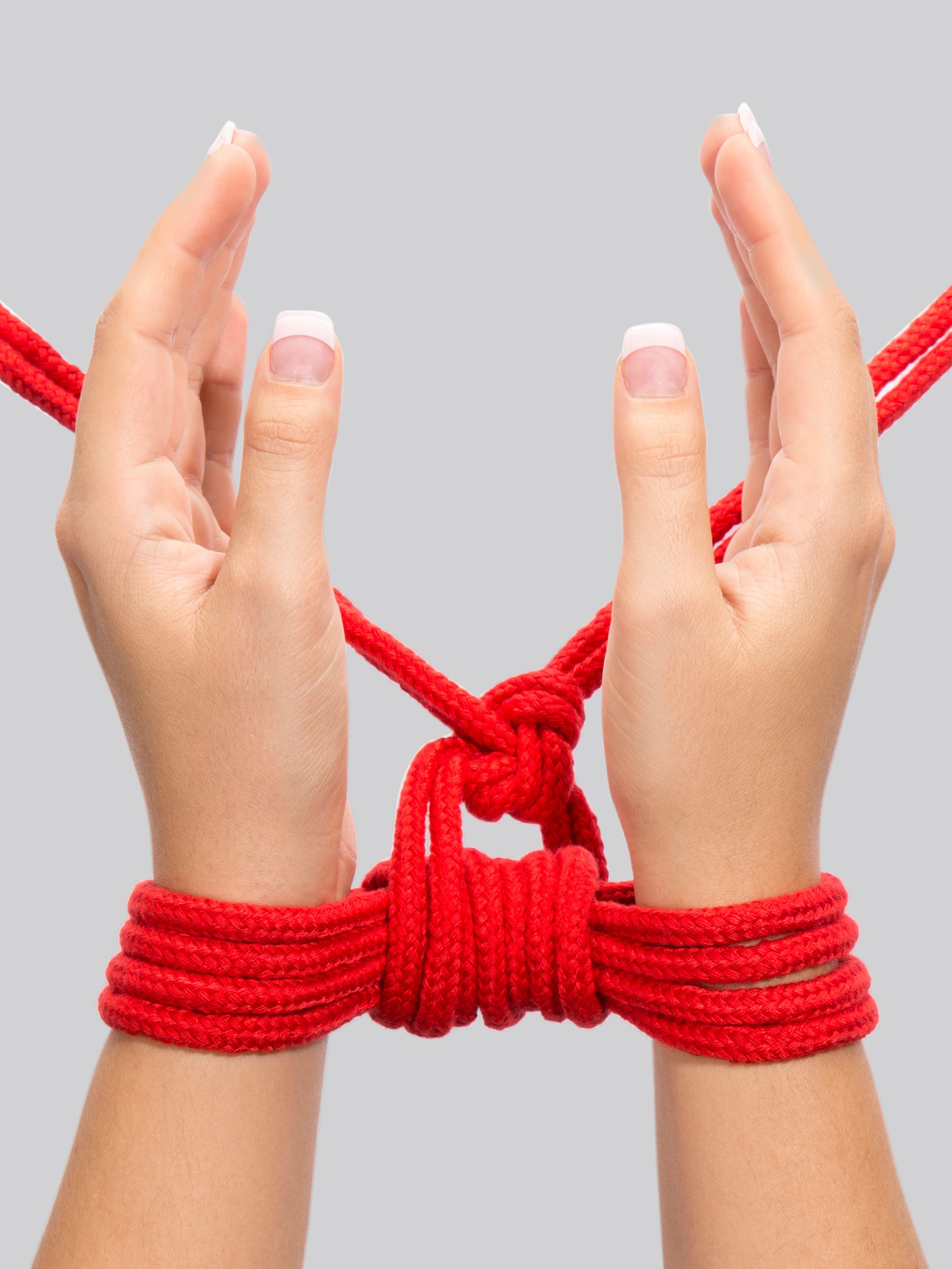 Bondage Boutique Soft Bondage Rope 10 Metre, Red, hi-res