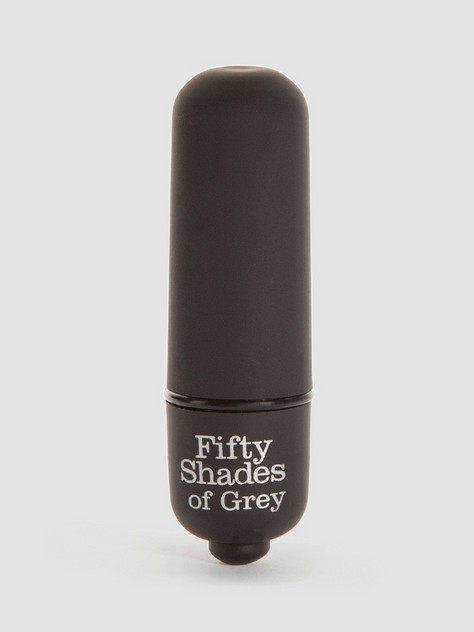 Fifty Shades of Grey Heavenly Massage Bullet Vibrator, Grey, hi-res