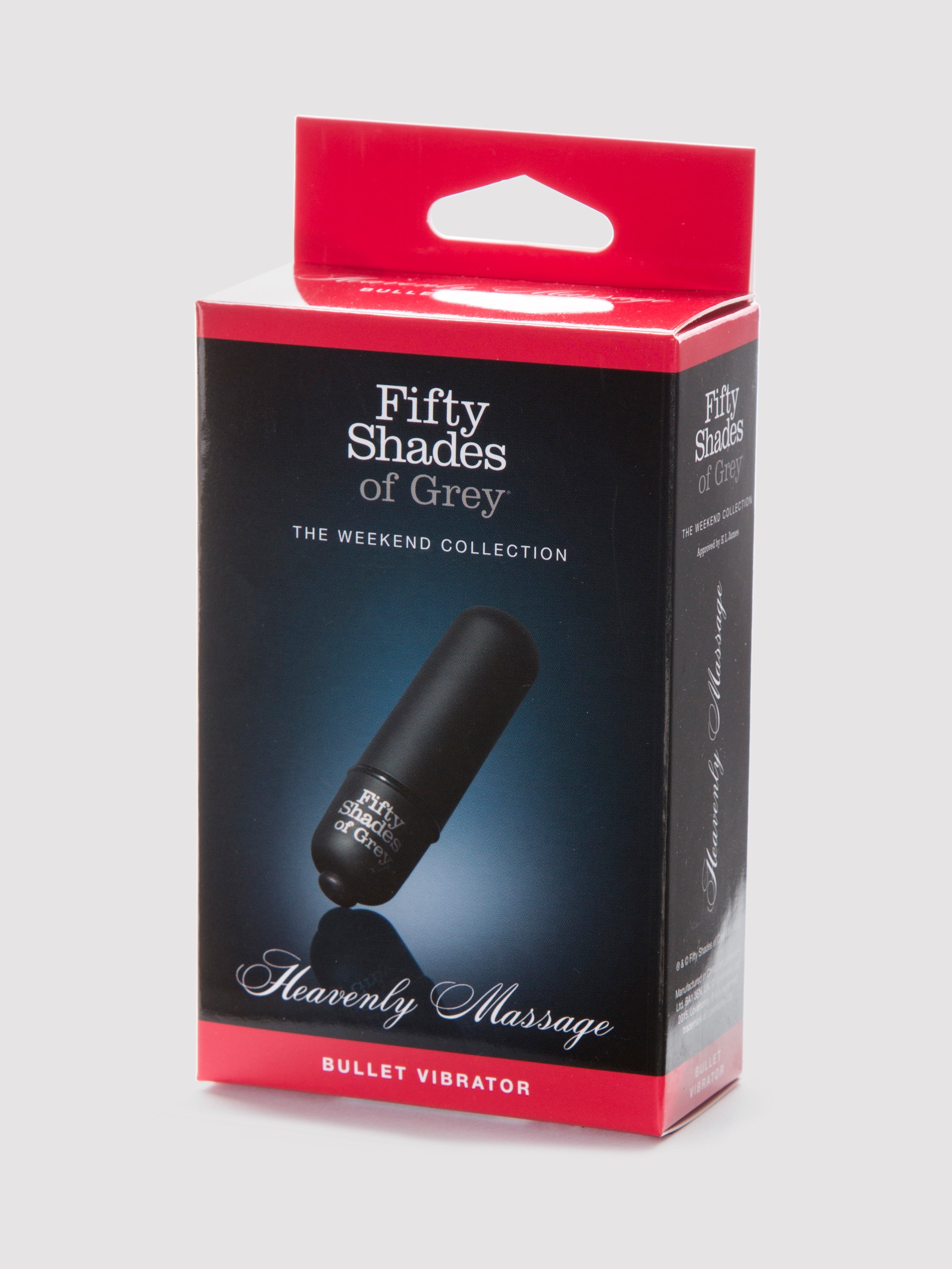 Fifty Shades of Grey Heavenly Massage Bullet Vibrator, Grey, hi-res
