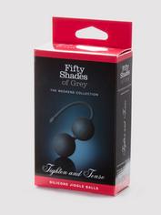 Fifty Shades of Grey Tighten and Tense Silicone Jiggle Balls, Grey, hi-res