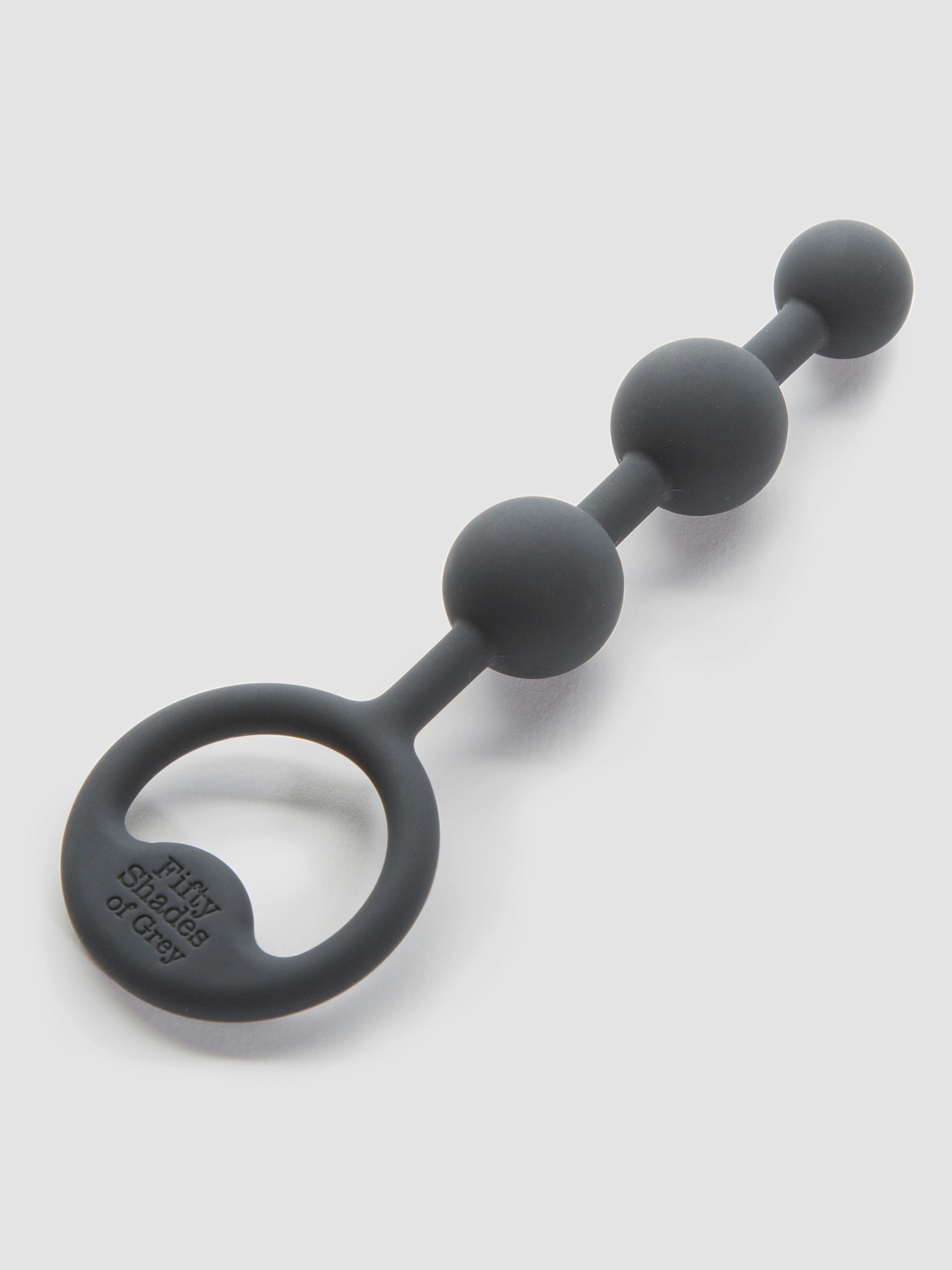 Fifty Shades of Grey Carnal Bliss Silicone Anal Beads, Grey, hi-res