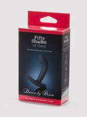 Fifty Shades of Grey Driven by Desire Silicone Butt Plug, Grey, hi-res