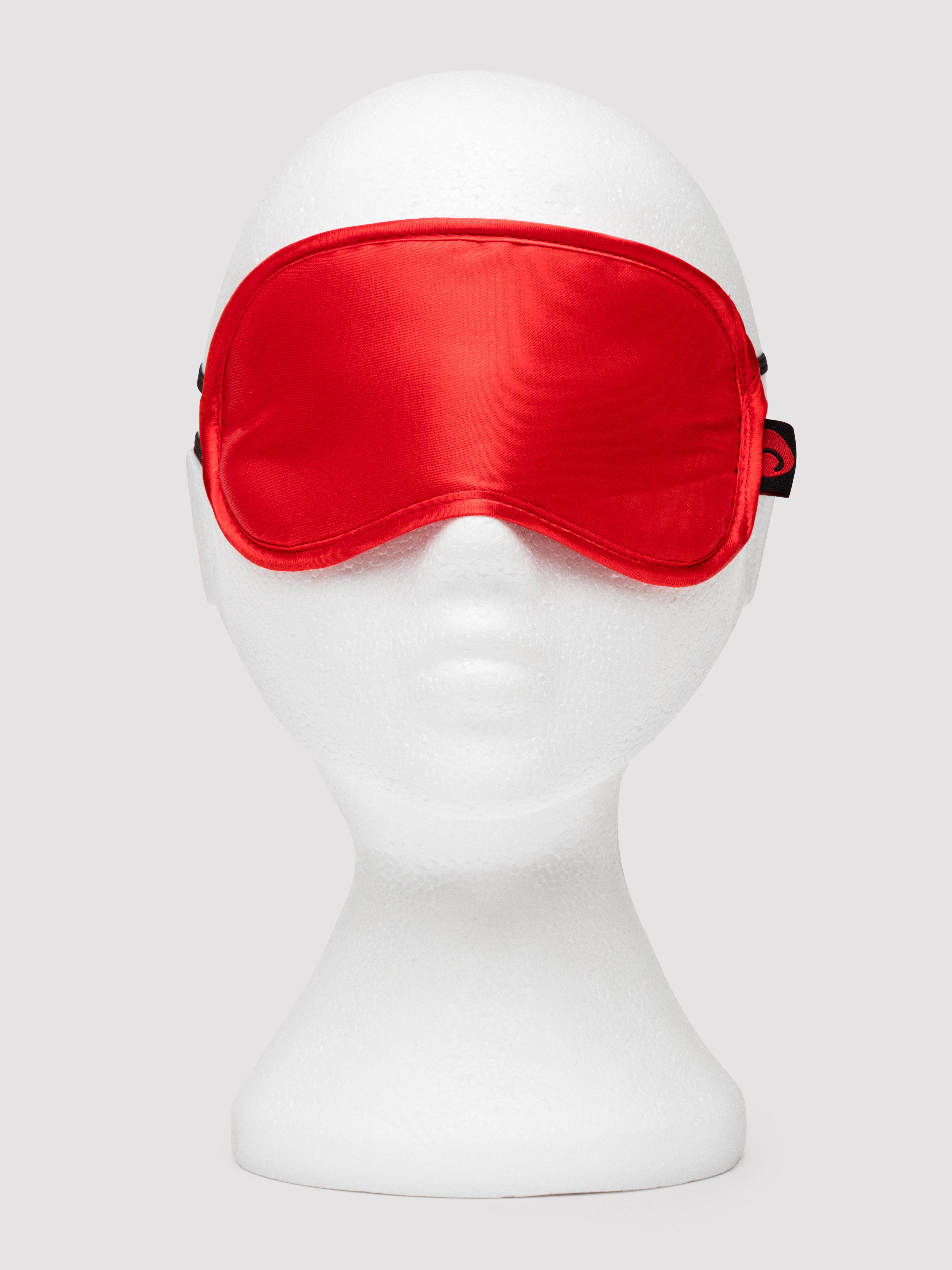Lovehoney Oh! Satin Blindfold, Red, hi-res