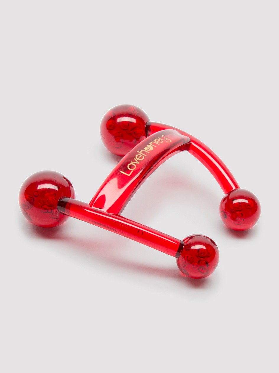 Lovehoney Oh! Sensual Body Massager, Red, hi-res