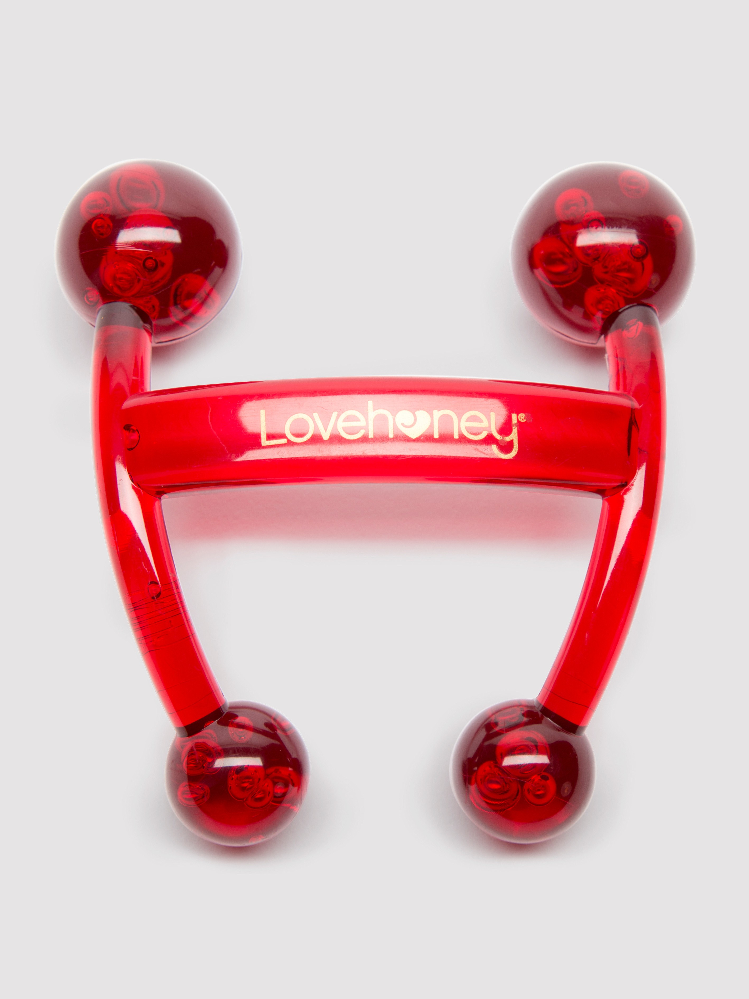 Lovehoney Oh! Sensual Body Massager, Red, hi-res