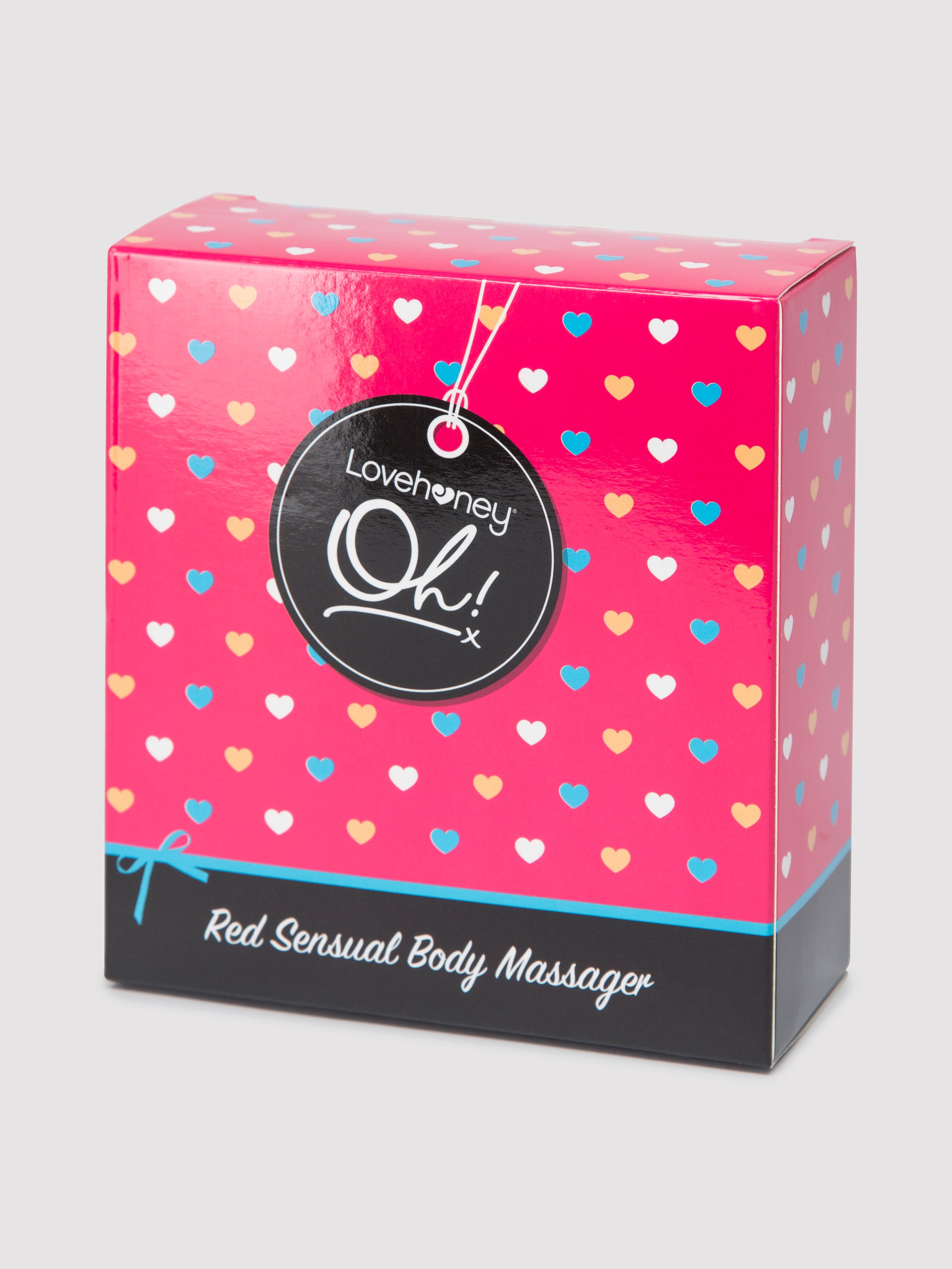 Lovehoney Oh! Sensual Body Massager, Red, hi-res