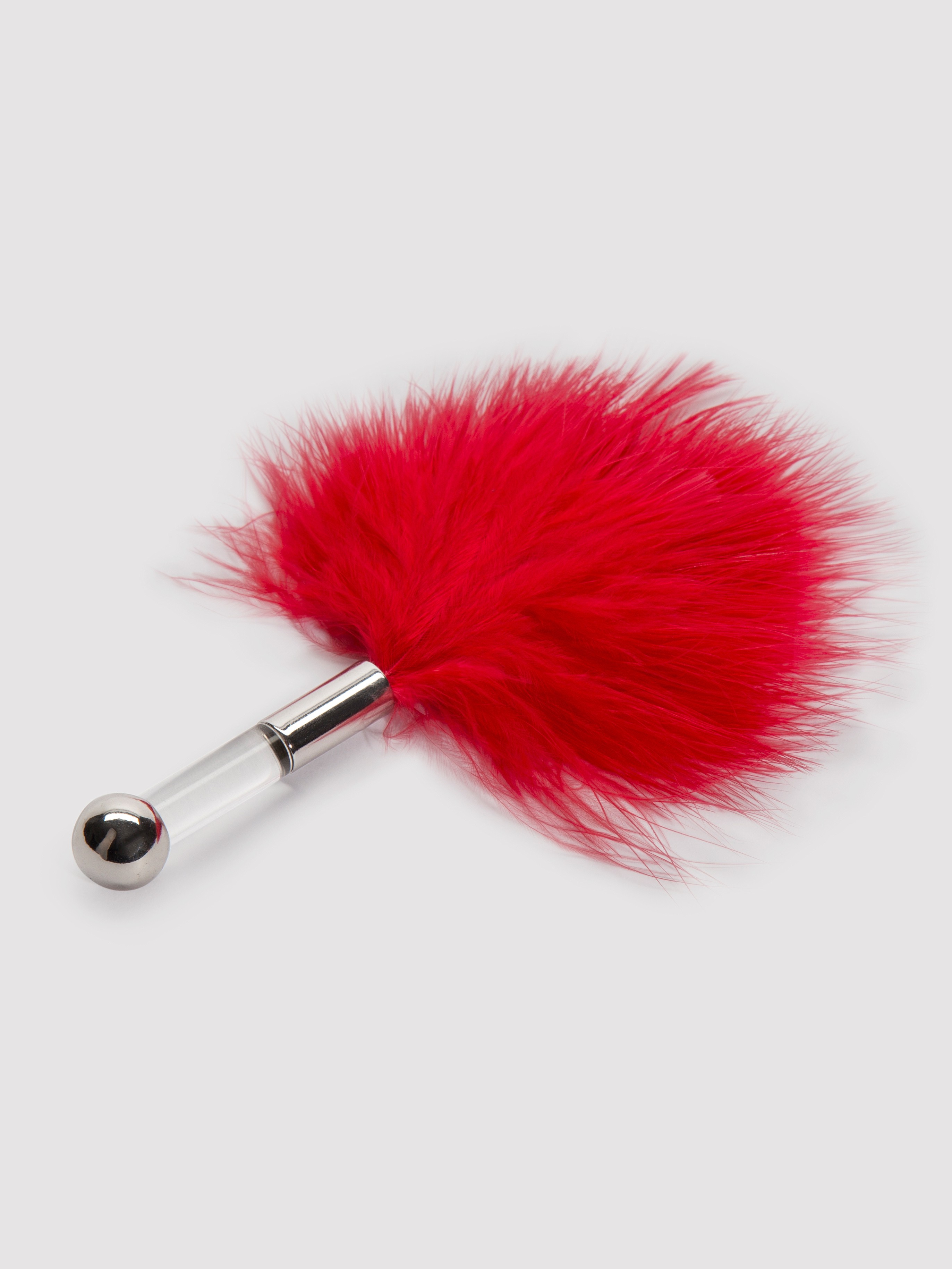Bondage Boutique Feather Tickler, Red, hi-res