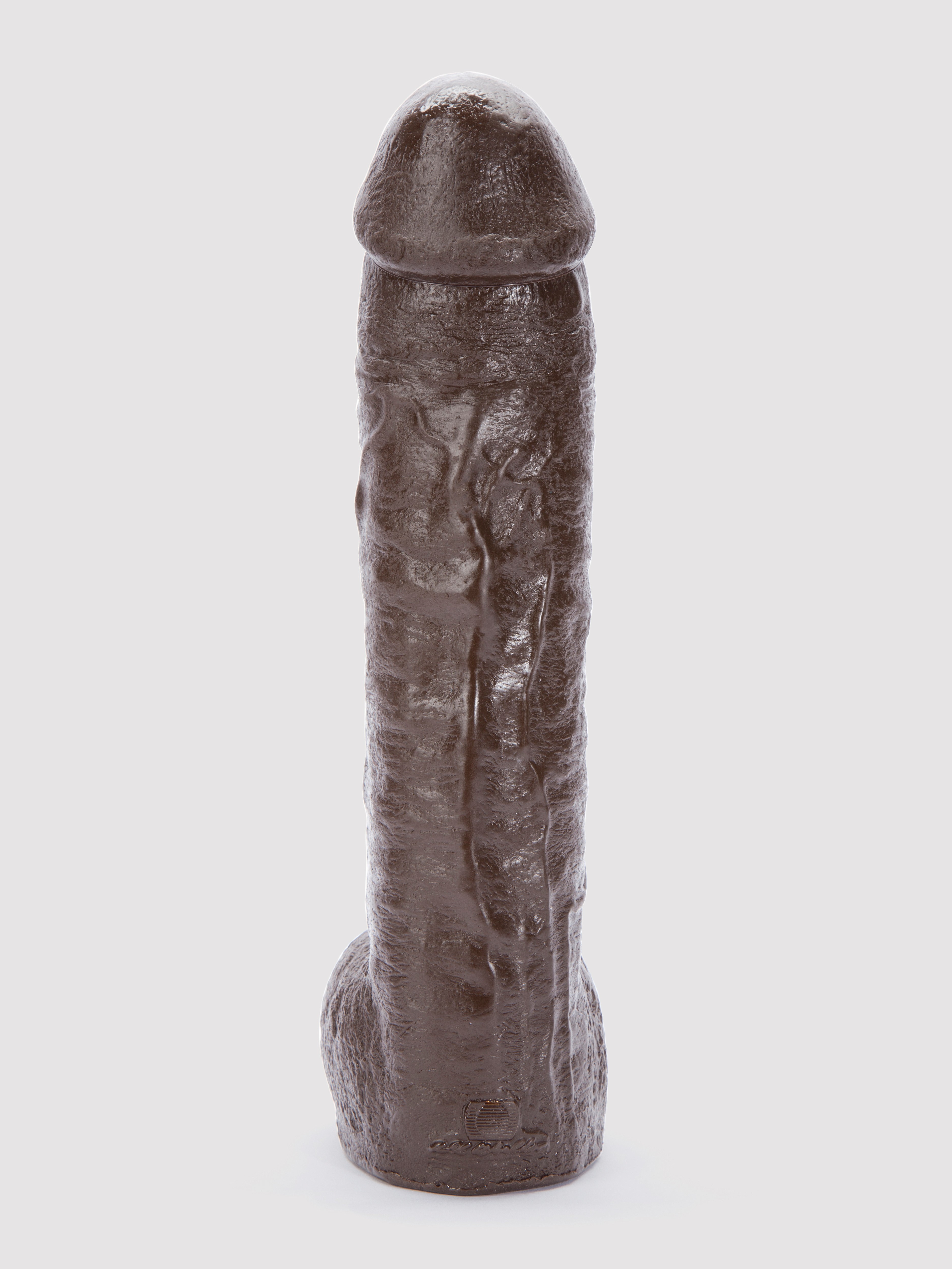 Doc Johnson Vac-U-Lock Hung Dildo Attachment 10 Inch, Flesh Brown, hi-res