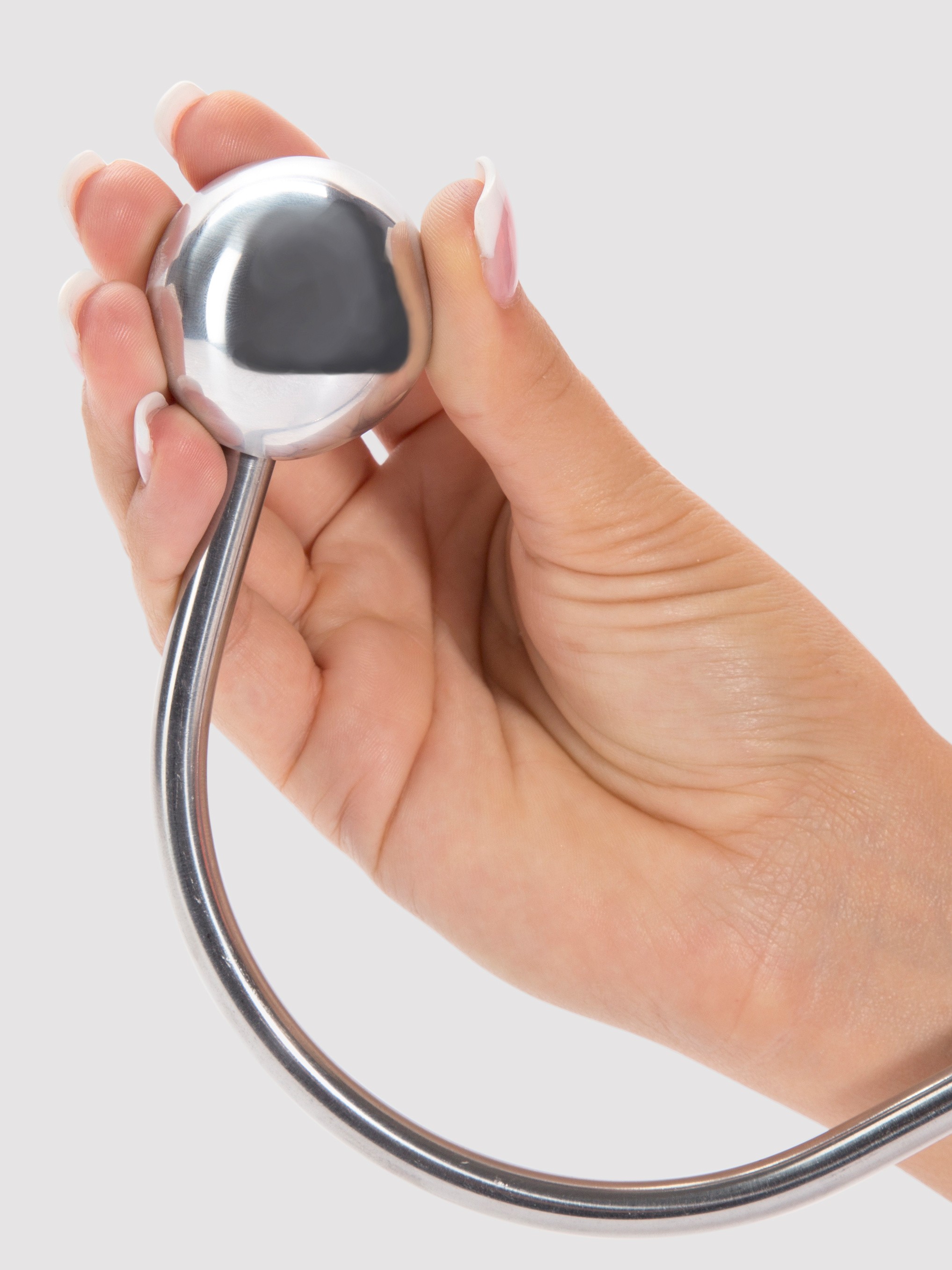 DOMINIX Deluxe Medium Anal Hook, Silver, hi-res