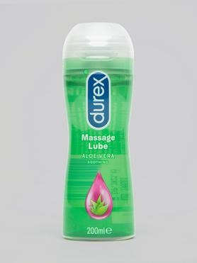 Lubrifiant intime relaxant Massage 2-in-1 200 ml, Durex Play